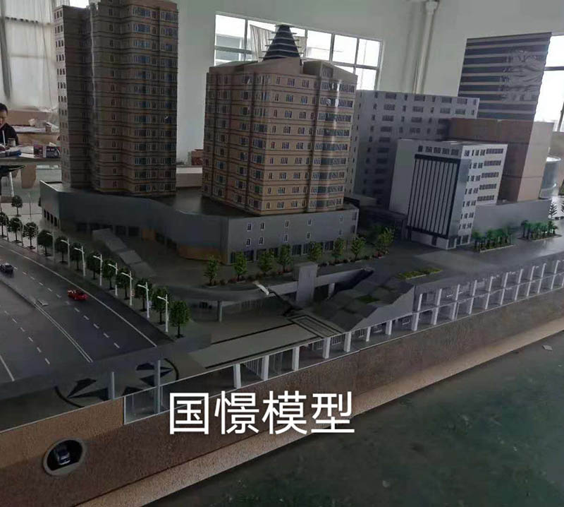 固始县建筑模型