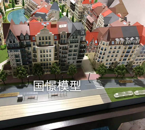 固始县建筑模型