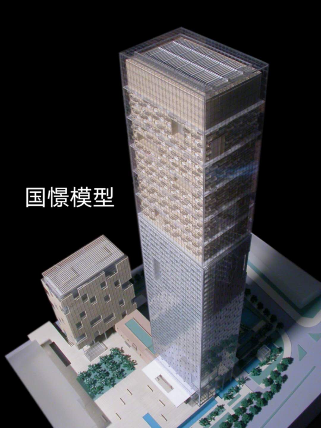 固始县建筑模型