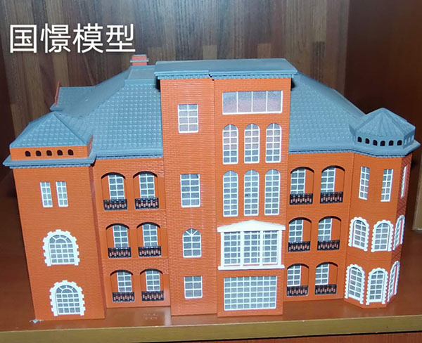 固始县建筑模型